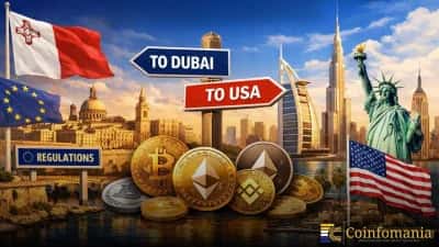 Malta Warns EU Crypto Rules May Push Firms to Dubai and US