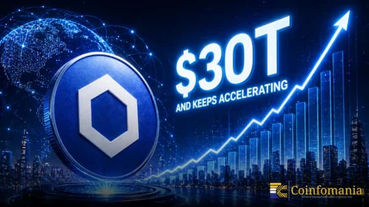 Chainlink Hits $30T And Keeps Accelerating