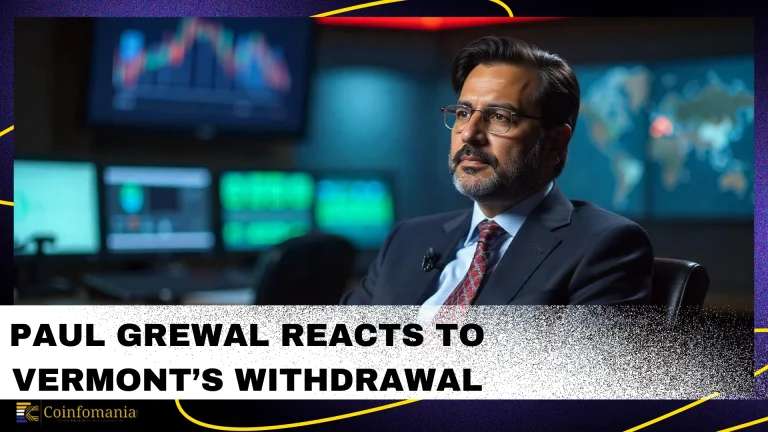 Coinbase Chief Legal Officer Paul Grewal Reacts to Vermont’s Withdrawal of Coinbase Case After SEC’s Retreat!