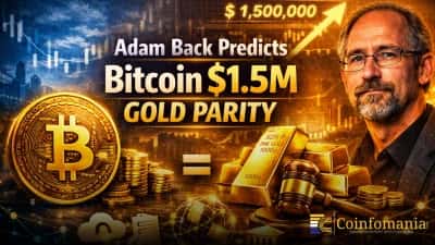 Adam Back Dự Đoán Bitcoin Đạt Parity Vàng 1,5 Triệu USD