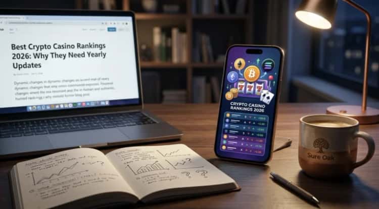 Best Crypto Casino Rankings 2026: Why They Need Yearly Updates