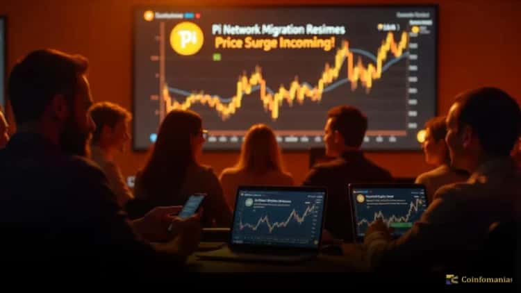 BREAKING: Pi Network Restarts Mainnet Migration — Pi Coin Price Poised to Surge 45% By April!