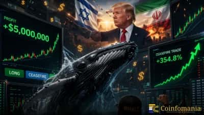 ปลาวาฬทำกำไร $5 ล้านจากการซื้อขายหยุดยิงของทรัมป์