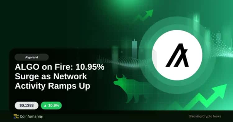 ALGO on Fire: 10.95% Surge as Network Activity Ramps Up