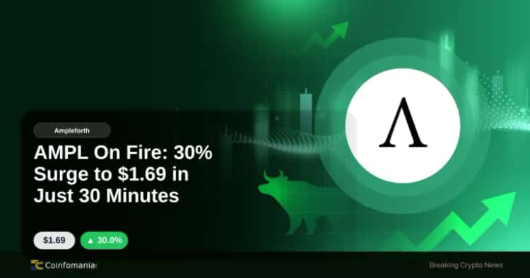 AMPL On Fire: 30% Surge to $1.69 in Just 30 Minutes