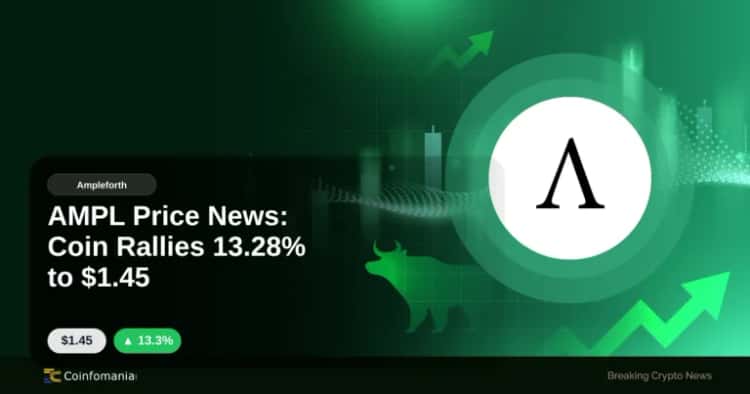 AMPL Price News: Coin Rallies 13.28% to $1.45