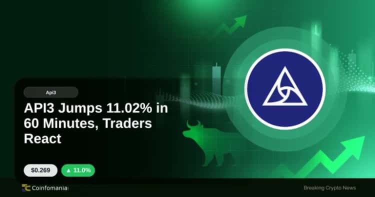 API3 Jumps 11.02% in 60 Minutes, Traders React