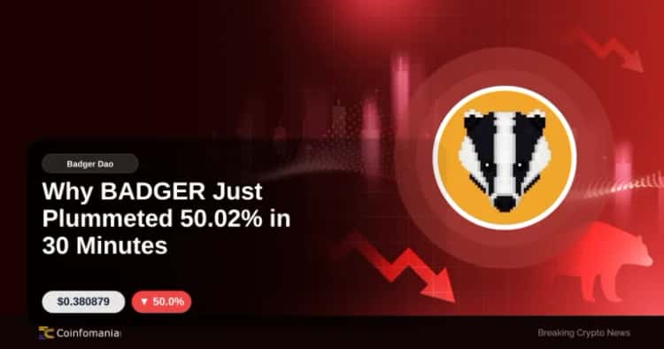 Why BADGER Just Plummeted 50.02% in 30 Minutes