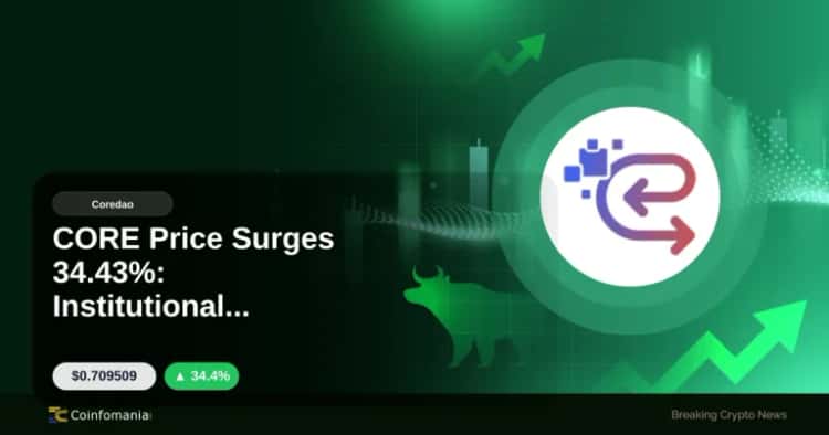سعر CORE يرتفع بنسبة 34.43%: تزايد الاهتمام المؤسسي