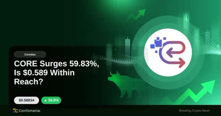 CORE Surges 59.83%, Is $0.589 Within Reach?