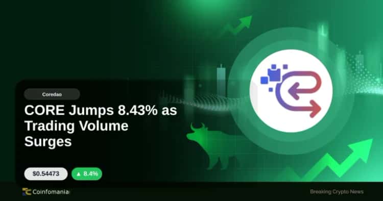 CORE Jumps 8.43% as Trading Volume Surges