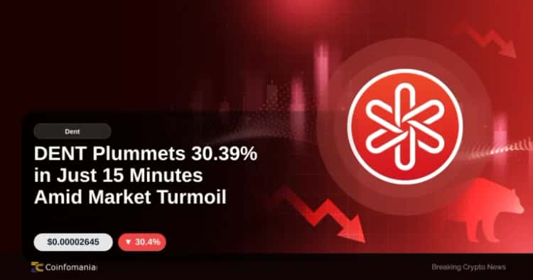 DENT Plummets 30.39% in Just 15 Minutes Amid Market Turmoil