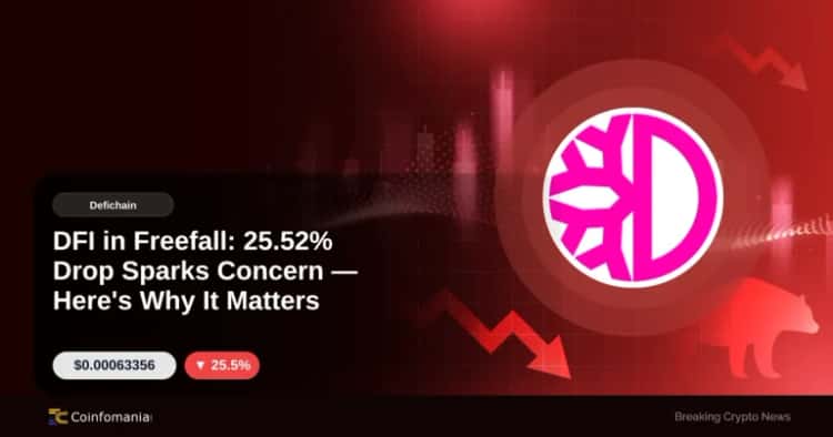 DFI in Freefall: 25.52% Drop Sparks Concern — Here’s Why It Matters