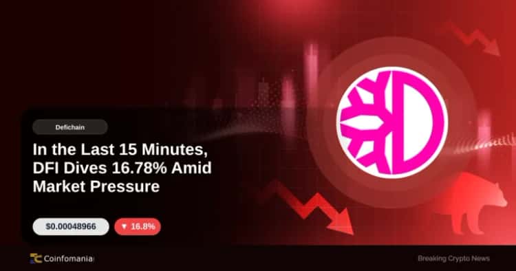 DFI cae un 16,78% en los últimos 15 minutos por presión del mercado