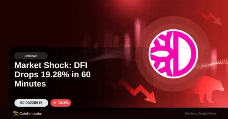 Market Shock: DFI Drops 19.28% in 60 Minutes
