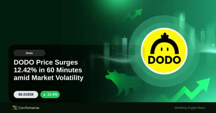 DODO Price Surges 12.42% in 60 Minutes amid Market Volatility
