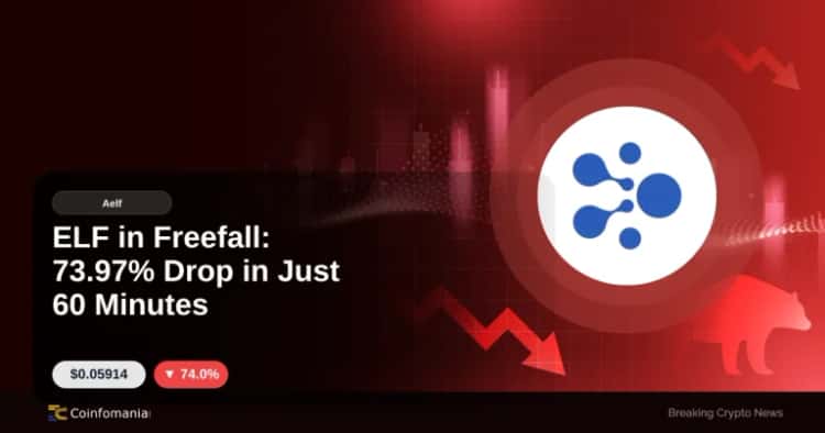 ELF in Freefall: 73.97% Drop in Just 60 Minutes