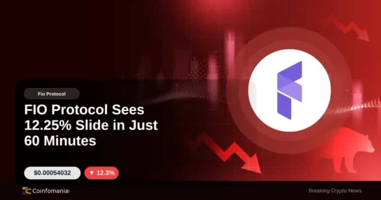FIO Protocol Sees 12.25% Slide in Just 60 Minutes