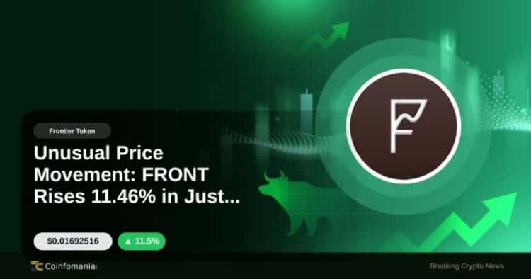 Unusual Price Movement: FRONT Rises 11.46% in Just 5 Minutes