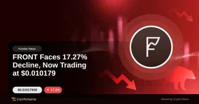 FRONT Faces 17.27% Decline, Now Trading at $0.010179