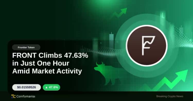 FRONT Climbs 47.63% in Just One Hour Amid Market Activity