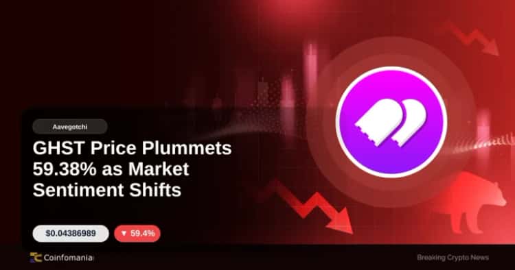 GHST Price Plummets 59.38% as Market Sentiment Shifts