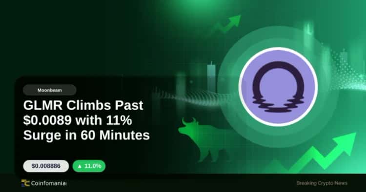 GLMR Climbs Past $0.0089 with 11% Surge in 60 Minutes