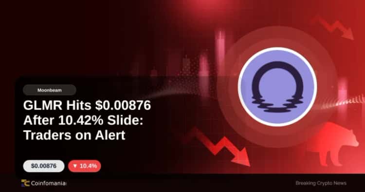 GLMR Hits $0.00876 After 10.42% Slide: Traders on Alert