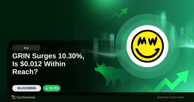 GRIN Surges 10.30%, Is $0.012 Within Reach?