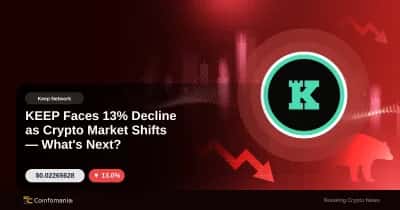 KEEP Faces 13% Decline as Crypto Market Shifts — What's Next?