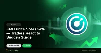 KMD Price Soars 24% — Traders React to Sudden Surge