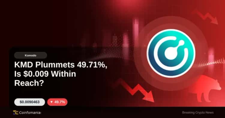 KMD Plummets 49.71%, Is $0.009 Within Reach?