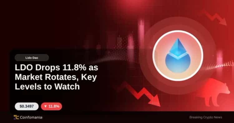 LDO Drops 11.8% as Market Rotates, Key Levels to Watch