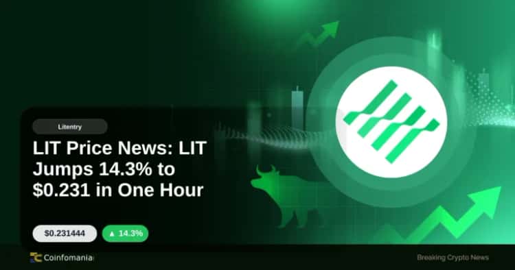 LIT Price News: LIT Jumps 14.3% to $0.231 in One Hour