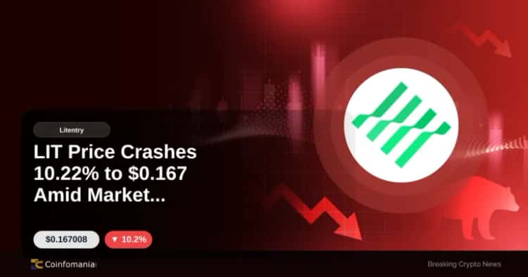 LIT Price Crashes 10.22% to $0.167 Amid Market Turbulence