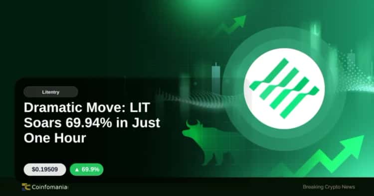Dramatic Move: LIT Soars 69.94% in Just One Hour