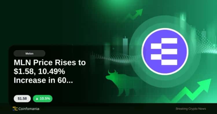 MLN Price Rises to $1.58, 10.49% Increase in 60 Minutes