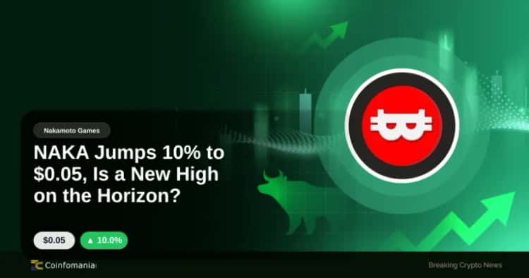 NAKA Jumps 10% to $0.05, Is a New High on the Horizon?