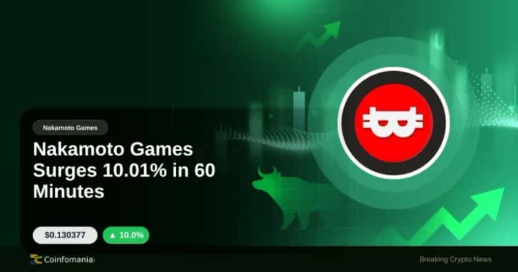 Nakamoto Games Surges 10.01% in 60 Minutes