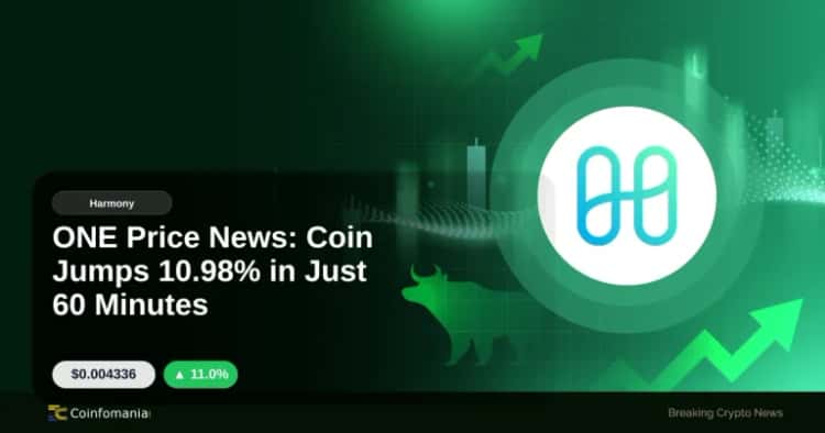 ONE Price News: Coin Jumps 10.98% in Just 60 Minutes