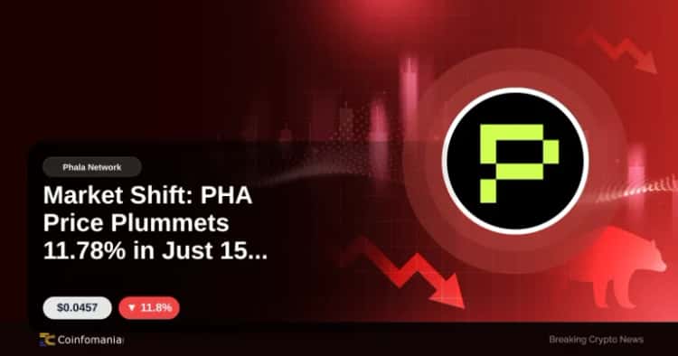 Market Shift: PHA Price Plummets 11.78% in Just 15 Minutes