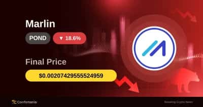 POND giảm 18,65% — Liệu đây có phải là khởi đầu của xu hướng giảm?