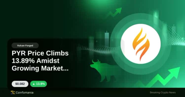 PYR Price Climbs 13.89% Amidst Growing Market Activity