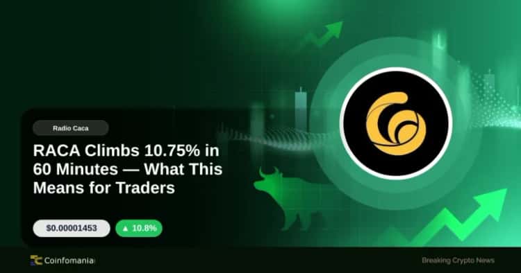 RACA Climbs 10.75% in 60 Minutes — What This Means for Traders