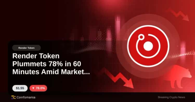 Render Token Plummets 78% in 60 Minutes Amid Market Turmoil