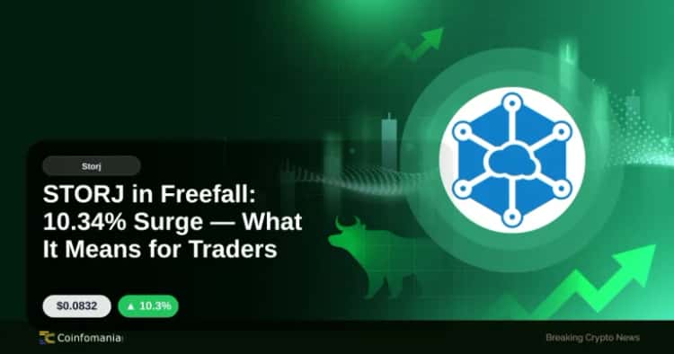 STORJ in Freefall: 10.34% Surge — What It Means for Traders