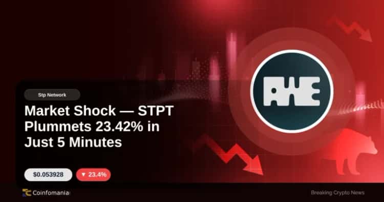 Market Shock — STPT Plummets 23.42% in Just 5 Minutes