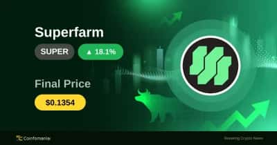 El precio de SUPER se dispara un 18.15%: las ballenas están acumulando