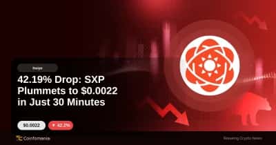 42.19% Drop: SXP Plummets to $0.0022 in Just 30 Minutes