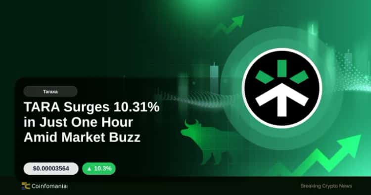 TARA Surges 10.31% in Just One Hour Amid Market Buzz